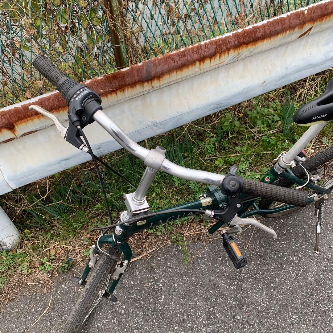 [734]引取限定 JAGUAR ジャガー 折り畳み自転車 Chubby Cat