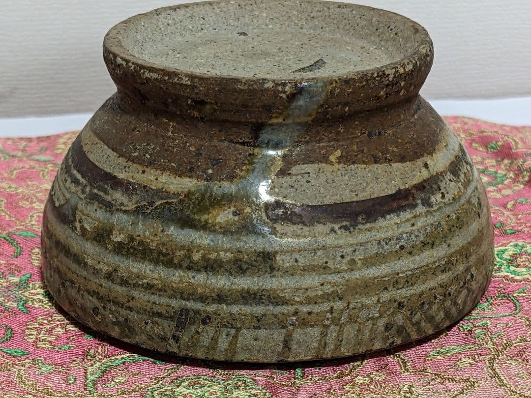 ♦古陶磁 安南染付 マンゴスチン 掛分け蓋物 サワンカローク 宋胡録 骨董品