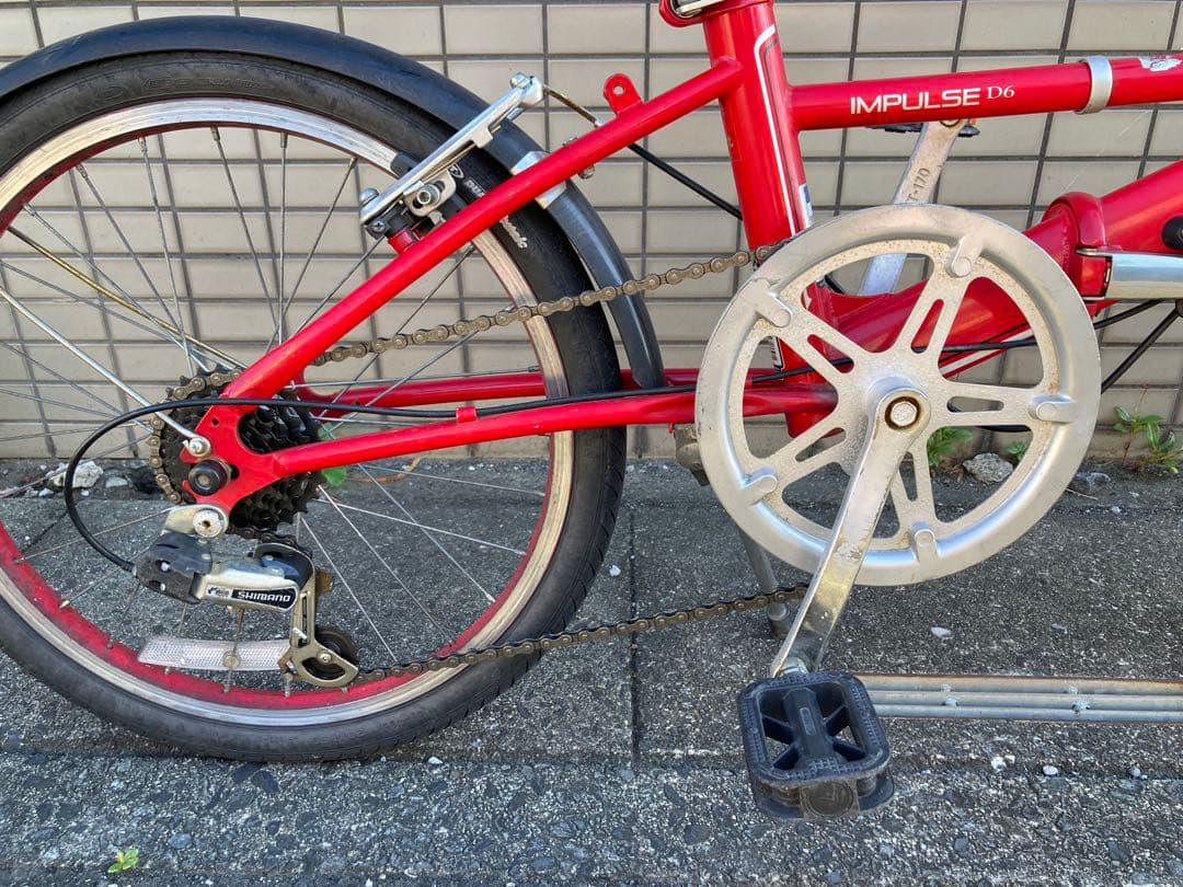 ダホン インパルス D6 DAHON IMPULSE D6 外装6段 ドロヨケ付