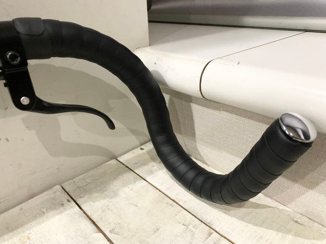 ◆FUJI（フジ）ピスト完成車外し品（ドロップハンドル＋ブレーキレバー）