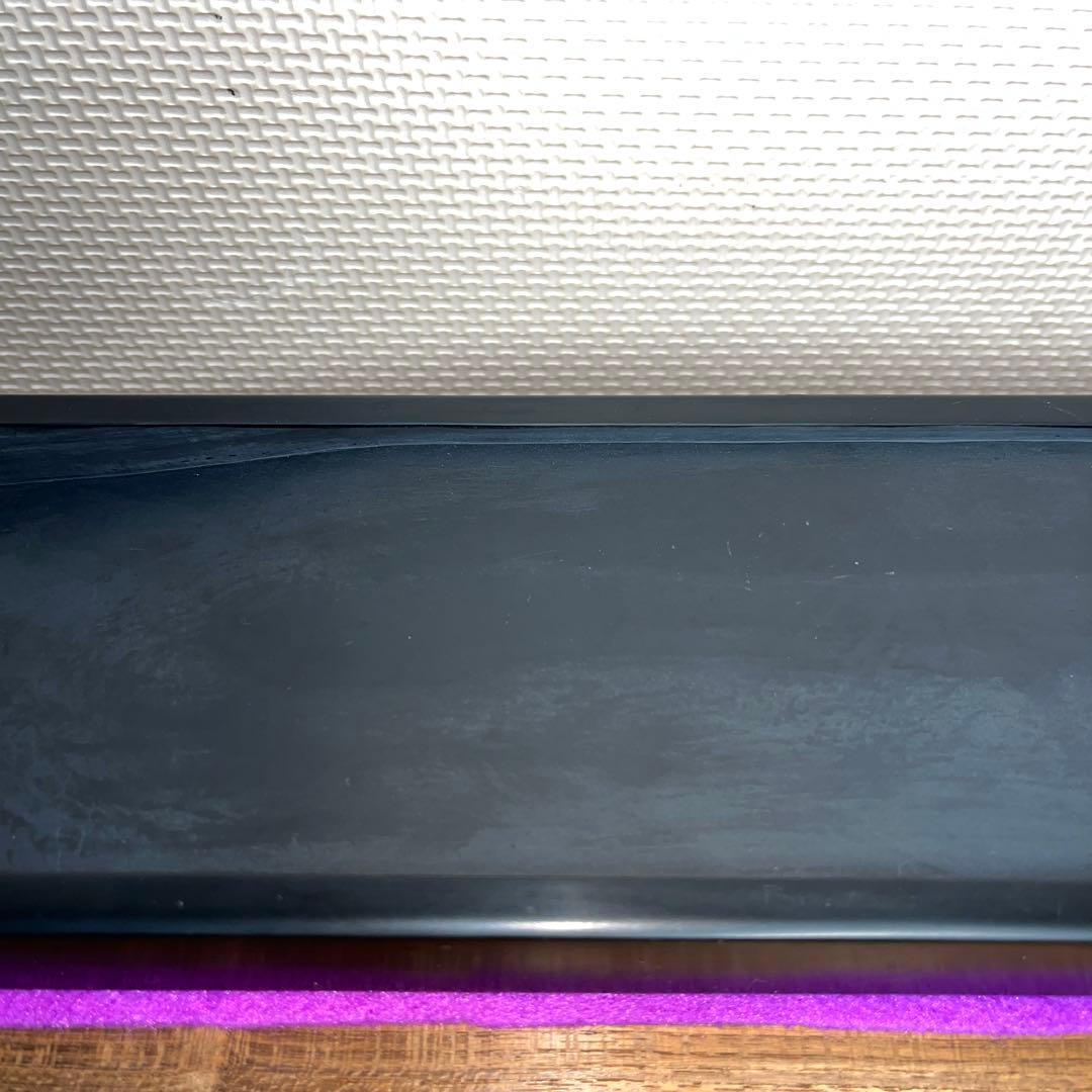 ⭕️雨端硯　長方研　未使用に近い美品　27cm超え　雨端石紋綺麗