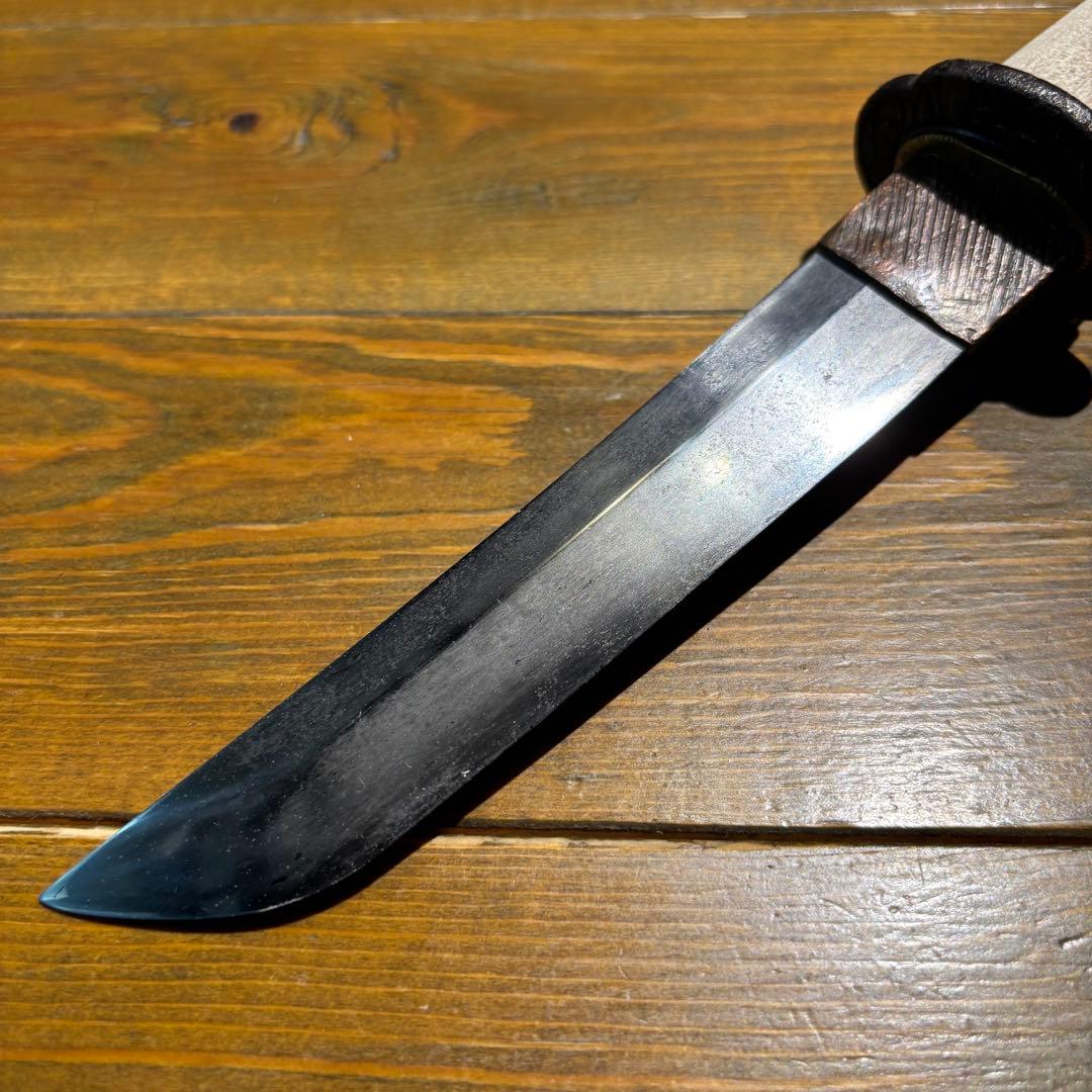 日本刀残欠クラフトナイフNo.83 筑前国住宗次 茎