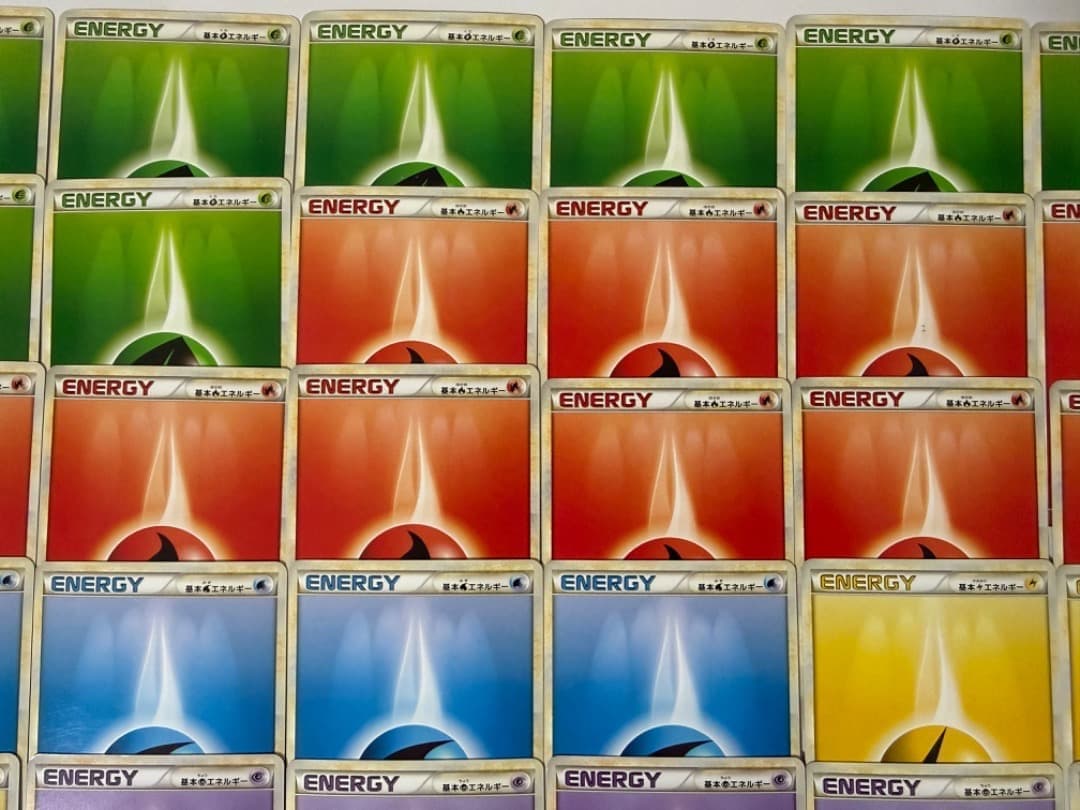 LEGEND　基本エネルギー　まとめ売り　セット　草炎水雷超闘鋼悪　レジェンド