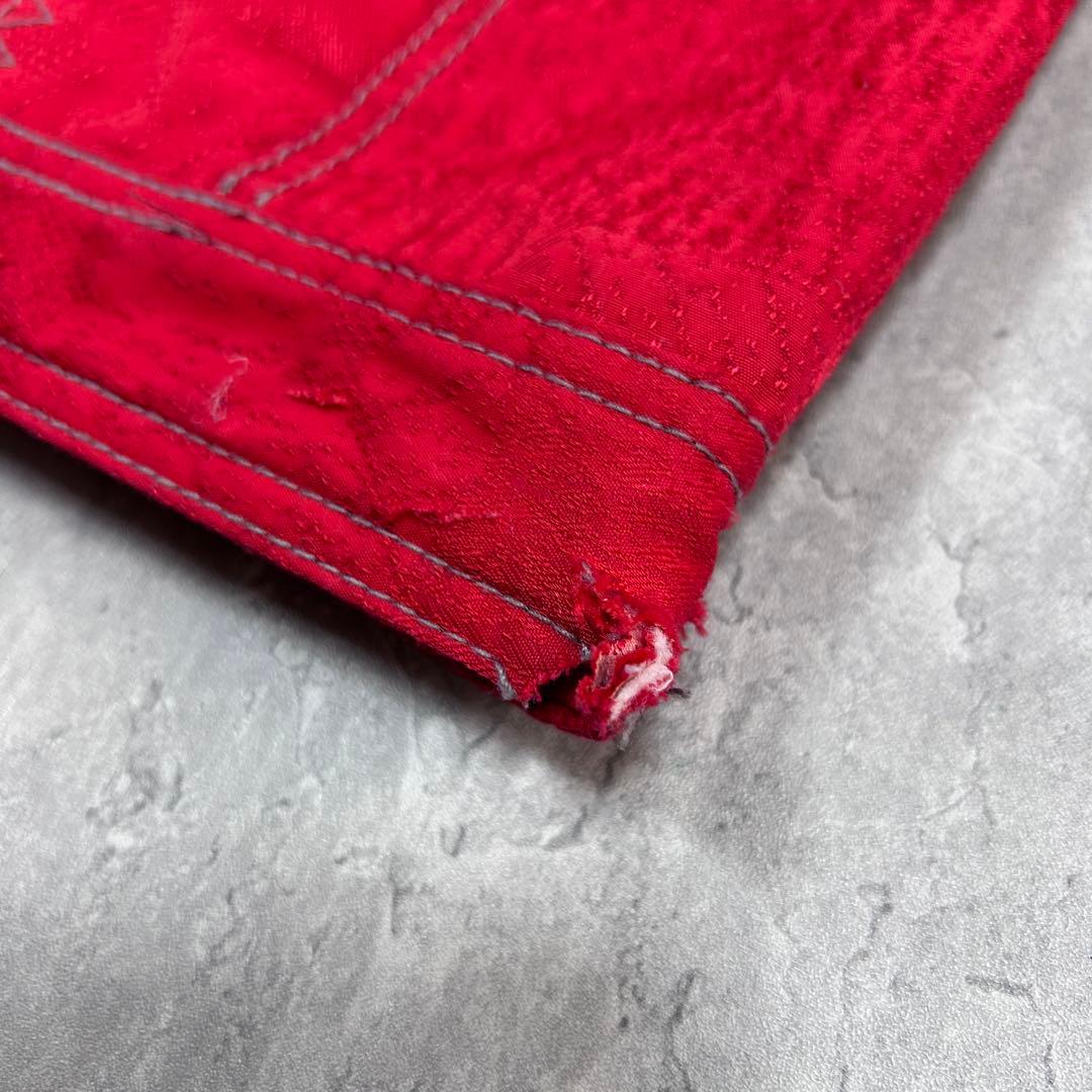 Z240 クラブ デサント スキーウェア 上下セット 赤 メンズ M 日本製