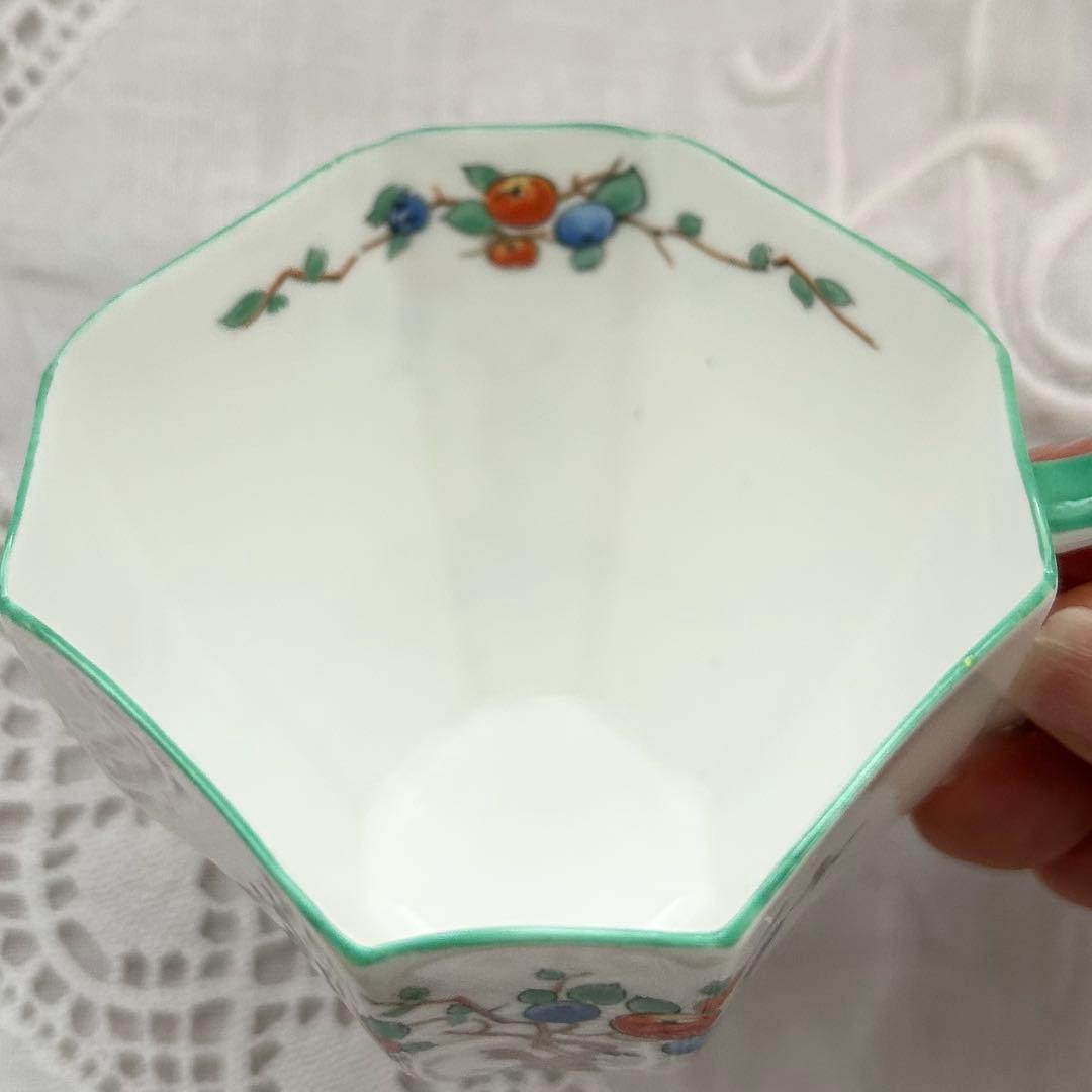 Shelleyシェリー◆カップ＆ソーサー トリオ◆リンゴ クイーンアン