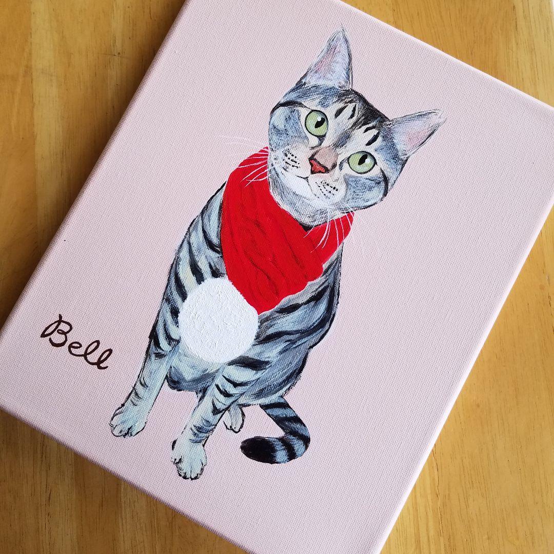 うちのこ肖像画　売り上げの一部を地元の犬猫保護団体に寄付させて頂きます