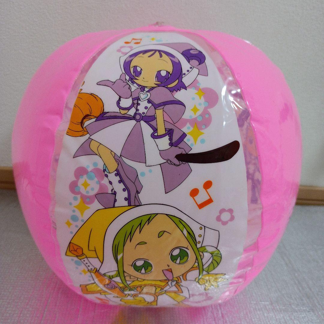 サンリオ　おジャ魔女どれみドッカーン!　空ビ 平成レトロ　ビーチボール　カオハナ