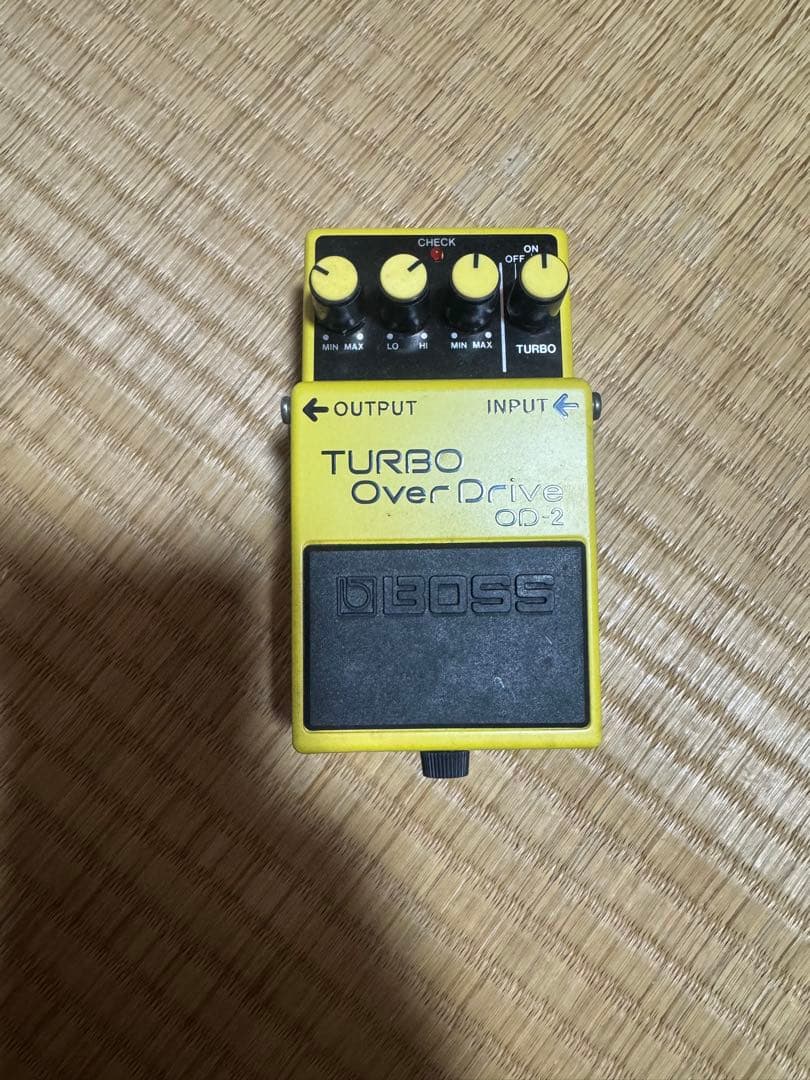 ギター BOSS TURBO Over Drive OD-2
