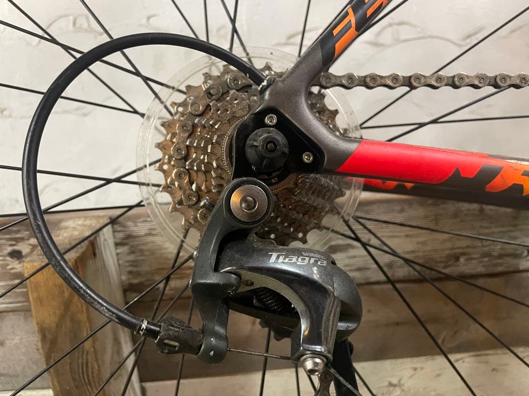 FELT ロードバイク 2x10速 グレー/オレンジ/赤