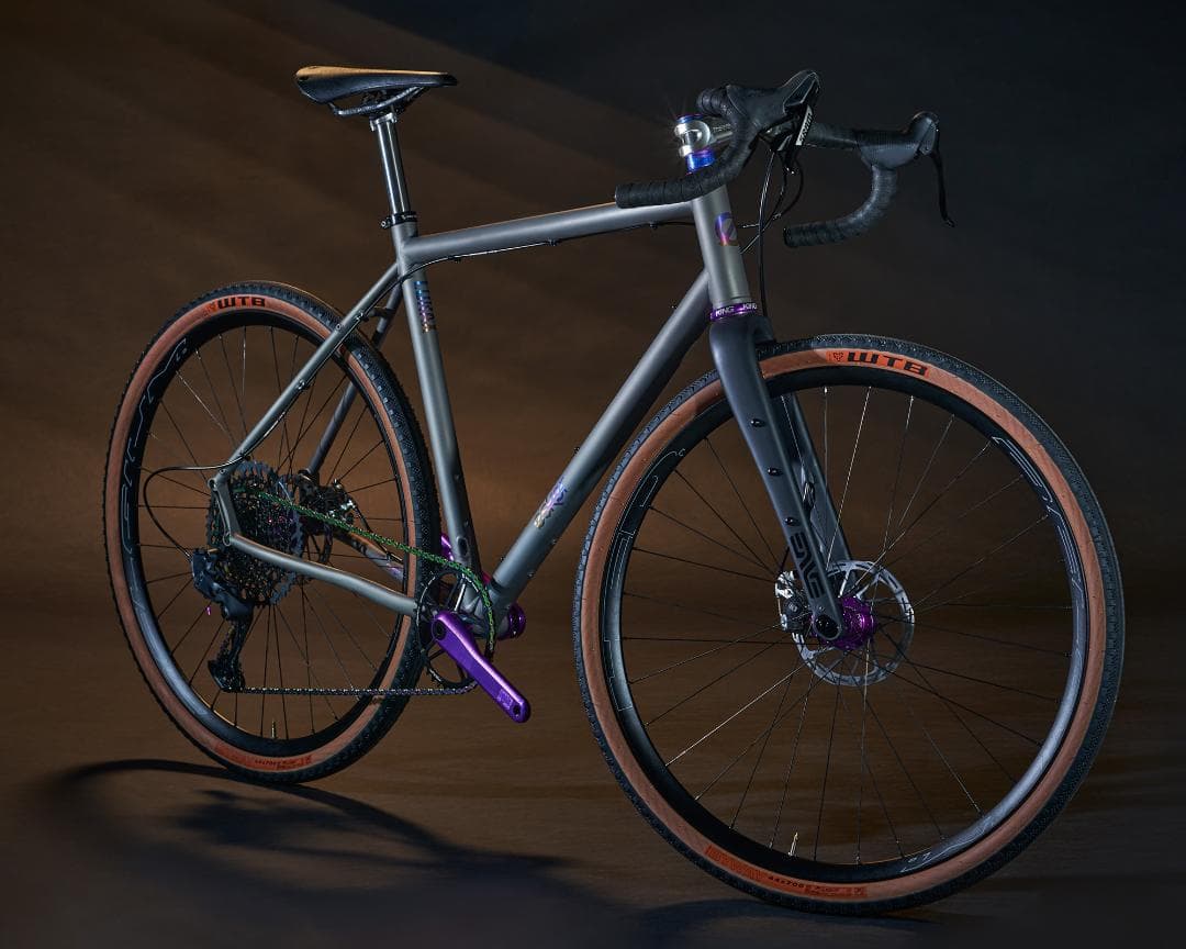 超希少レインボー限定版Esker lorax SS tiチタングラベルフレーム