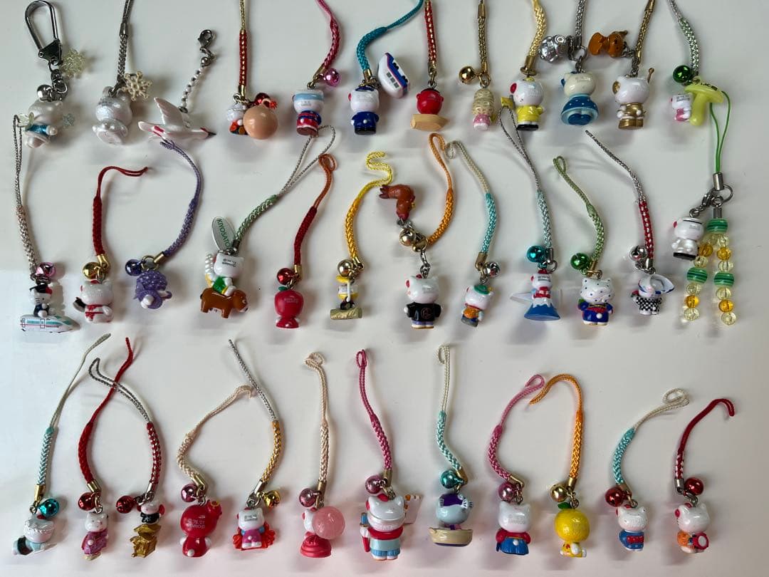 ★節分セール！2026/2/3 24:00まで！【キティちゃん】根付／キーホルダ