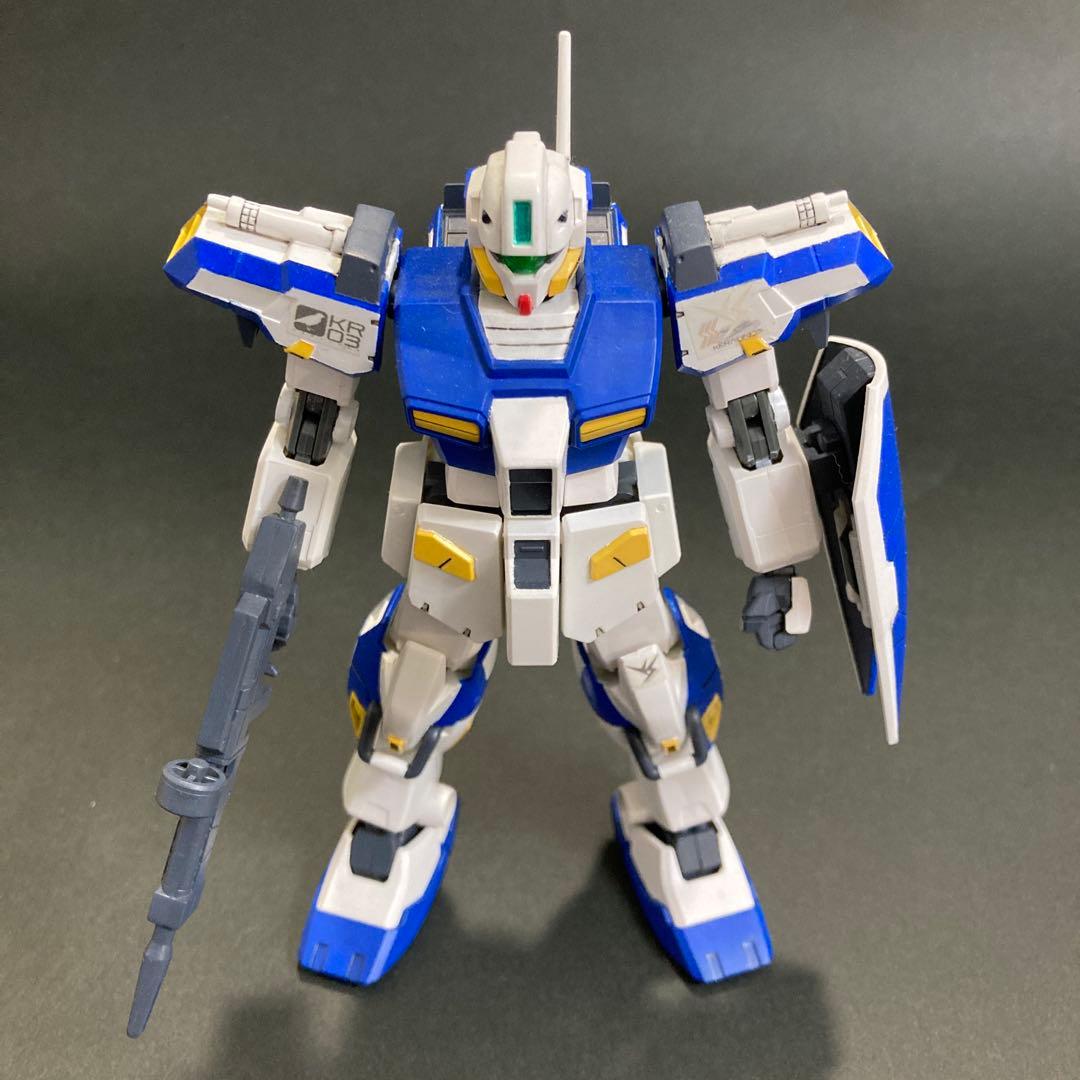 HG ジム改［ワグテイル］ 全塗装完成品+ 刻に抗いし者　ビジュアルブック1.2