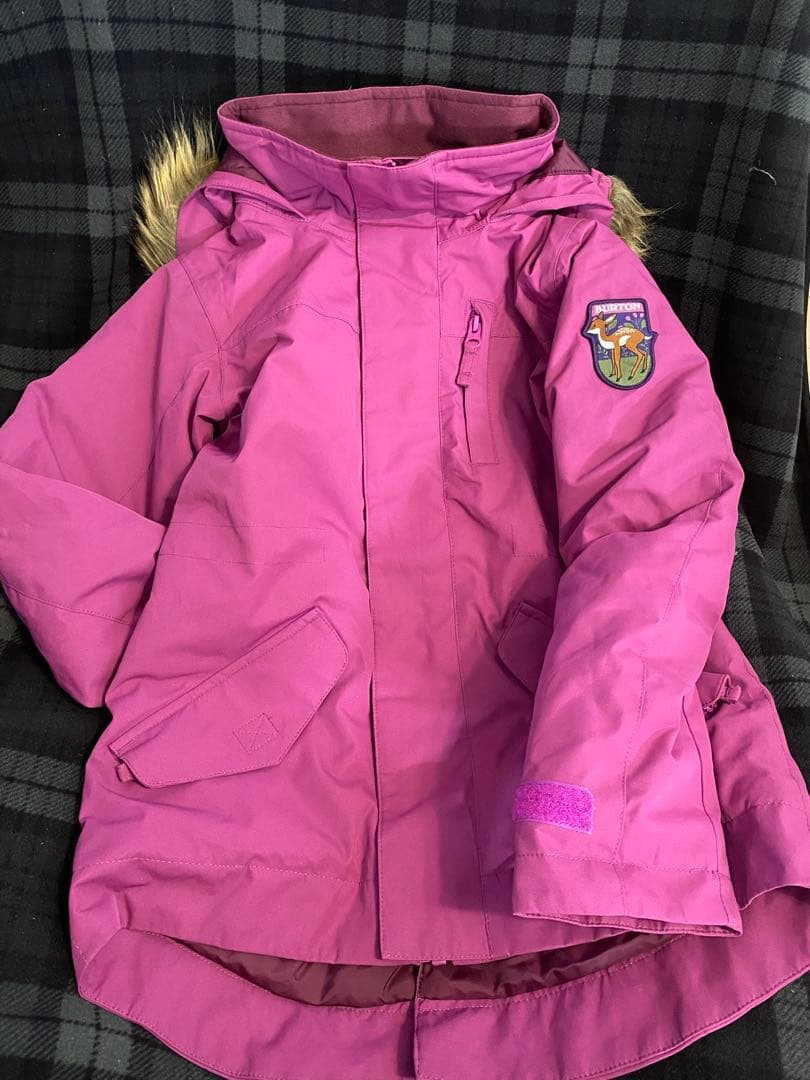 【中古】Burtonスノーウエアfor Girls120-140