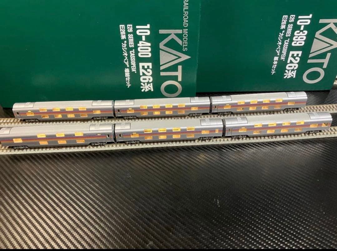 【最終値下げ】KATO E26系 カシオペア 12両 KATO純正室内灯付