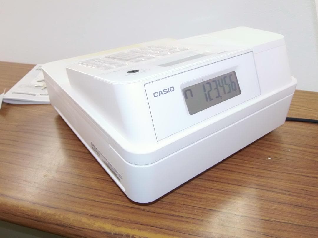 スマホと連携 CASIO SR-G3 インボイス対応 レジスター 250814