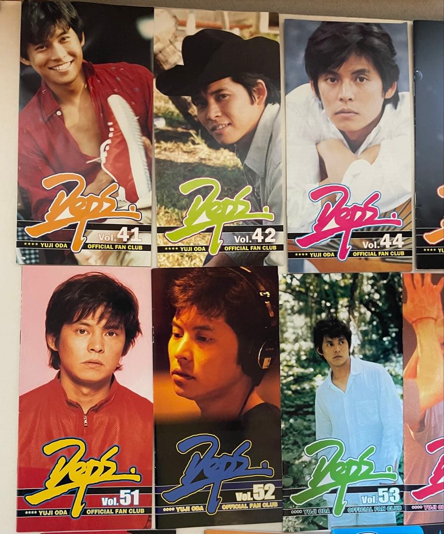 織田裕二さんファンクラブ会報41〜96号(55冊)