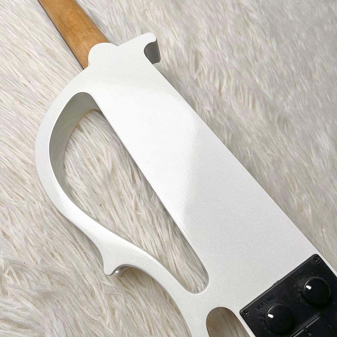 【美品】ENNBOM サイレントバイオリン HVPV-30 ホワイト 人気色