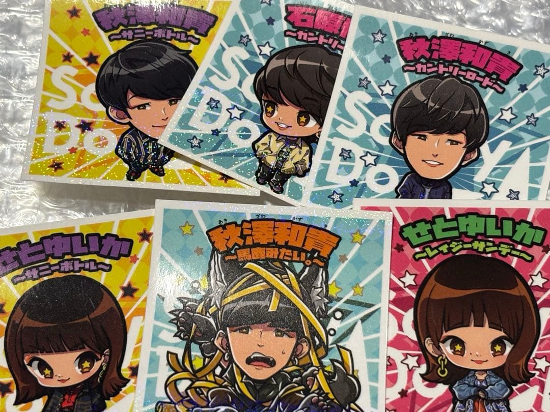 邦ロックバンド ステッカー