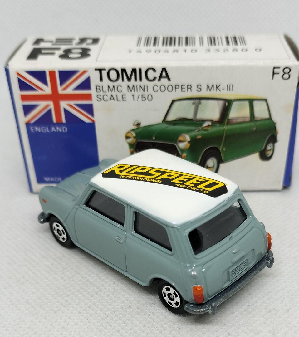 《青箱トミカF8-2-55》ミニクーパー SタイプⅢ【RIP SPEED】超レア