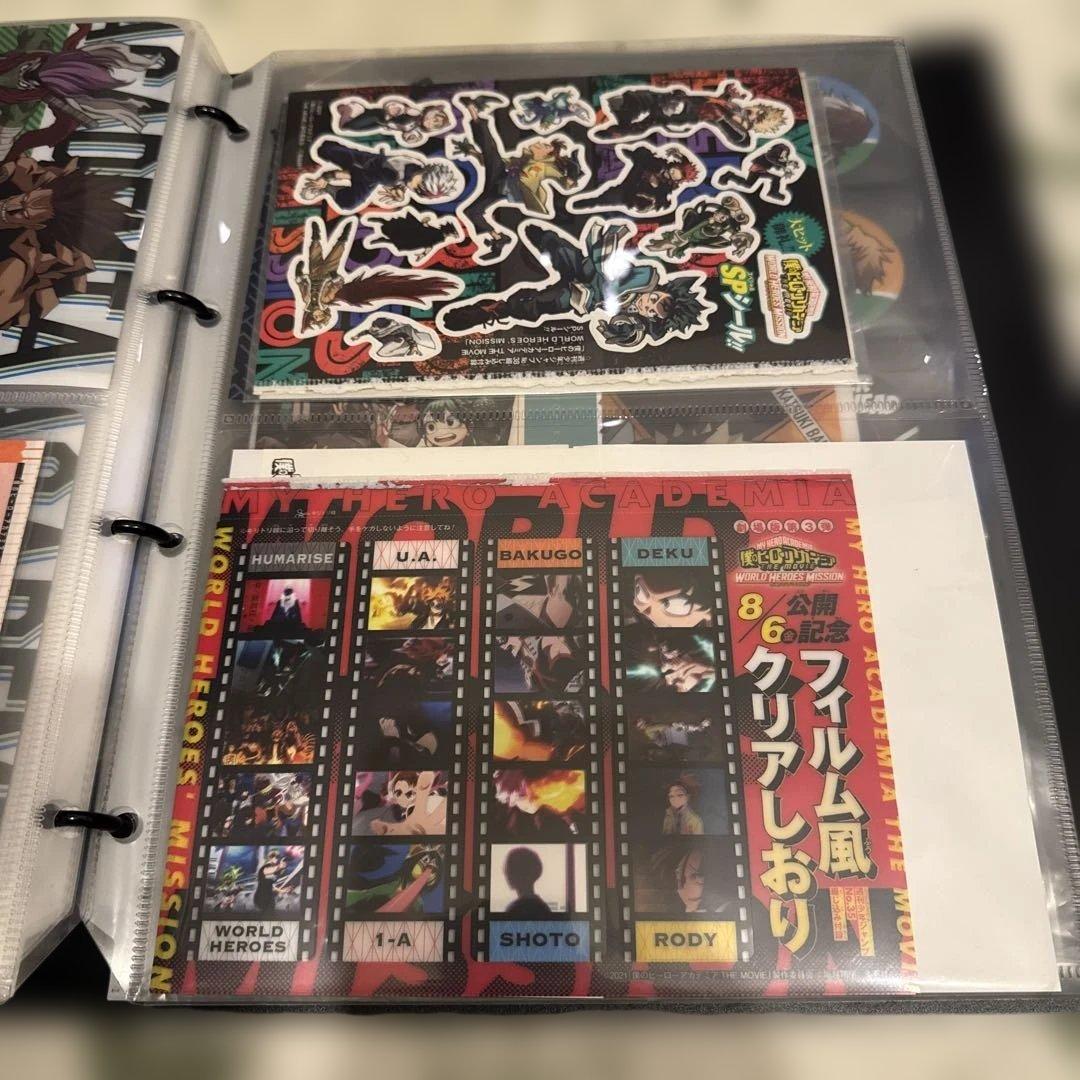 僕のヒーローアカデミア シール　クリアファイル　セット