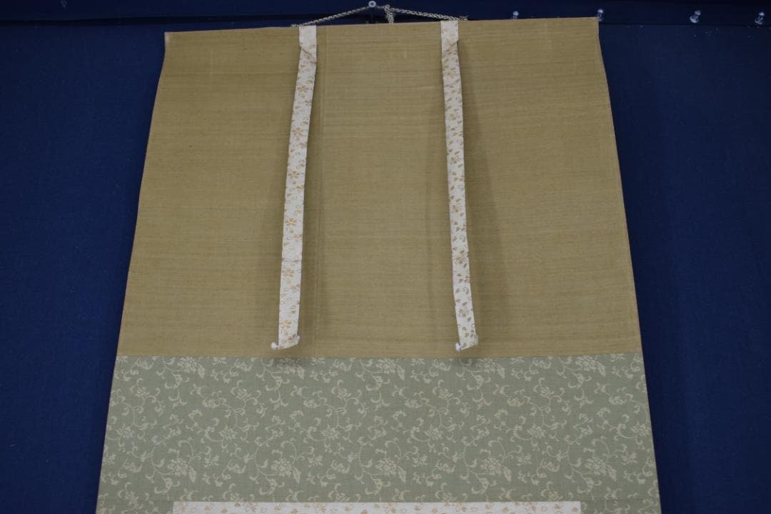 【真作】伊藤渓水/夏渓翠禽図/カワセミ図/掛軸☆宝船☆Y-740　JM