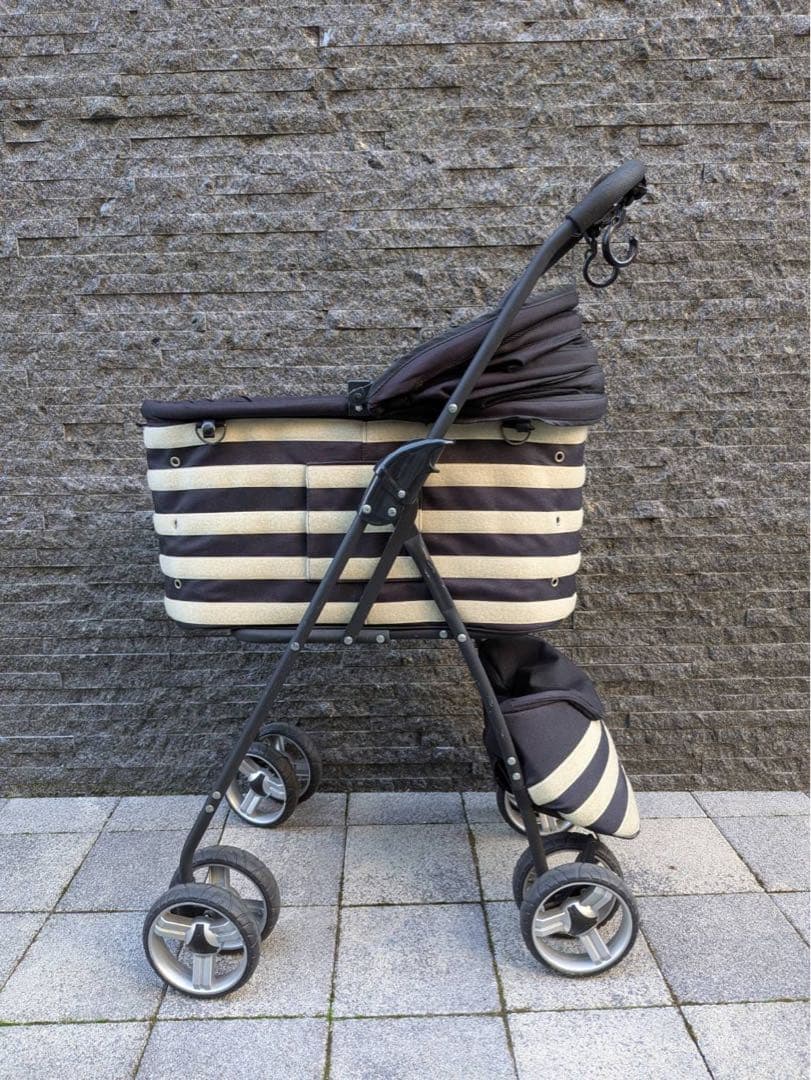 シャンアンジェコラボ　Otty 天使のカート　ペットカート　ドッグカートお出かけ