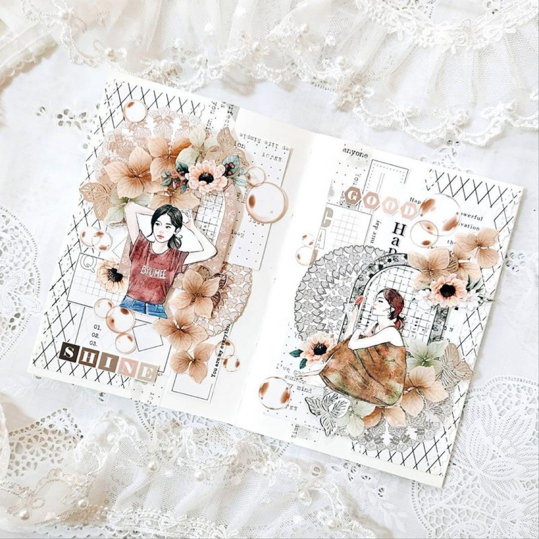 コラージュ素材　紙もの　素材紙　【1920】