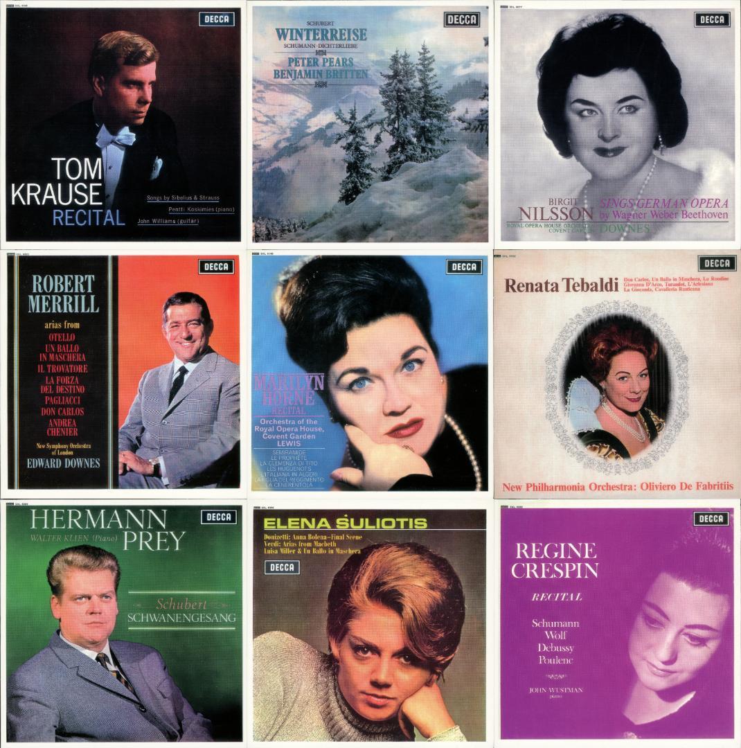 デッカ・サウンド ヴォーカルリサイタル 55枚組