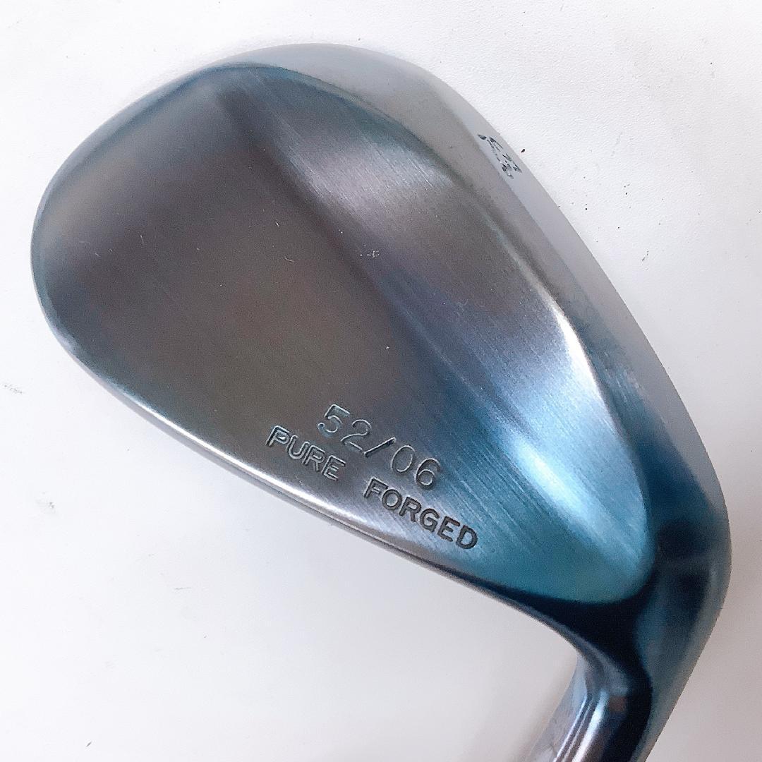 【ヘッドパーツ：新品：焼鈍し】日本製・軟鉄鍛造・旧ミゾ・2本組！52°56°