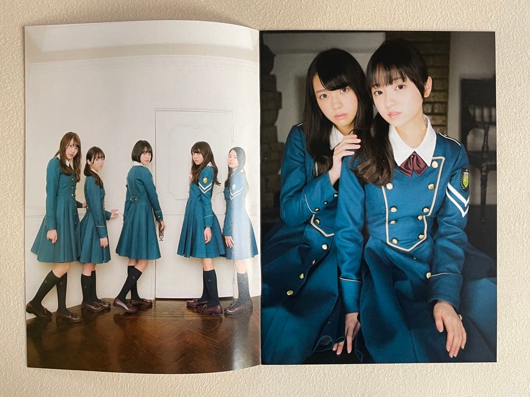 平手友梨奈,渡辺梨加　サイン入り写真 今泉佑唯,鈴木美愉,小林由依,欅坂46