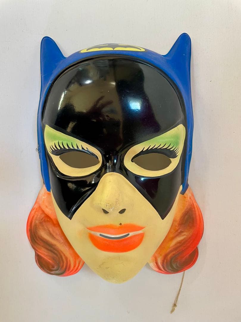 バットマン バットガール マスク お面　ビンテージ レトロ　レア　アメコミ70代
