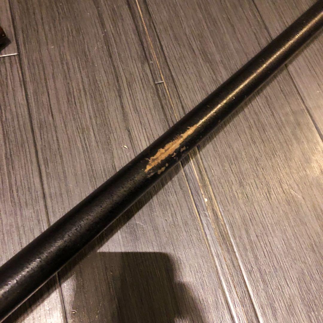 高級模造刀　黒拵え　居合刀　研波刃　合金　本格模擬刀