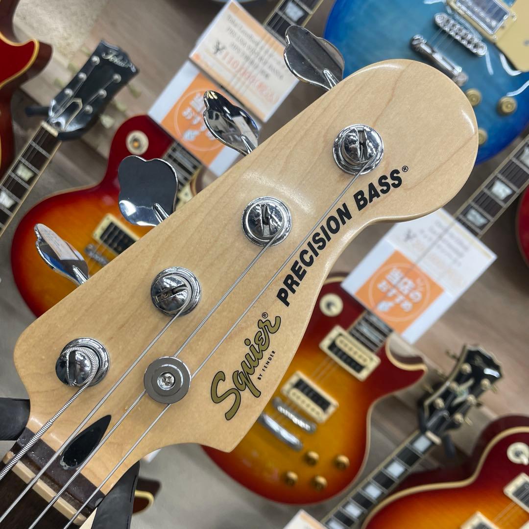 【11528】Squier by Fender PJベース ガンメタ ブラック