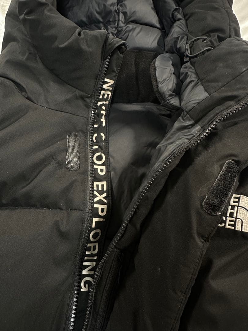 THE NORTH FACE ダウンコート　ベンチコート 刺繍ロゴ
