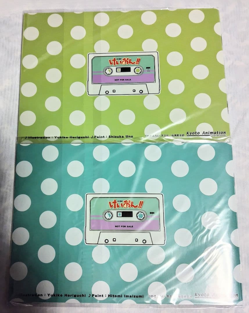 けいおん 1期2期 mini線画&背景集 新品コンプリートセット 非売品