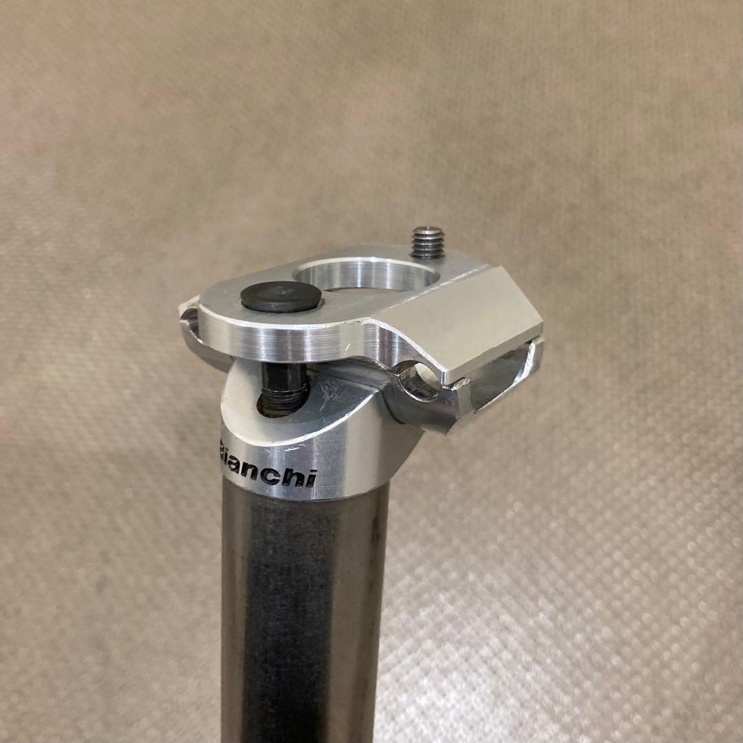 希少 Bianchi チタンシートポスト PMP製　27.2mm