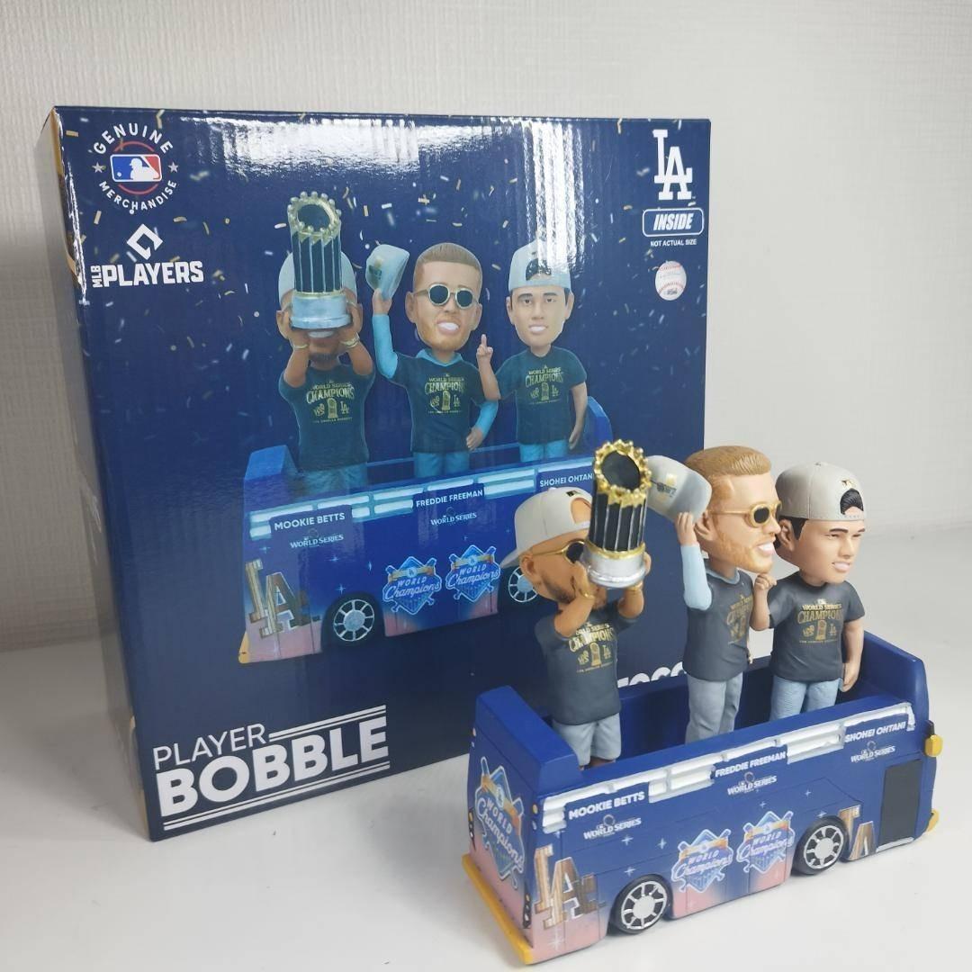 ドジャース ワールドシリーズ優勝 パレード 大谷翔平 ボブルヘッド ム h87I