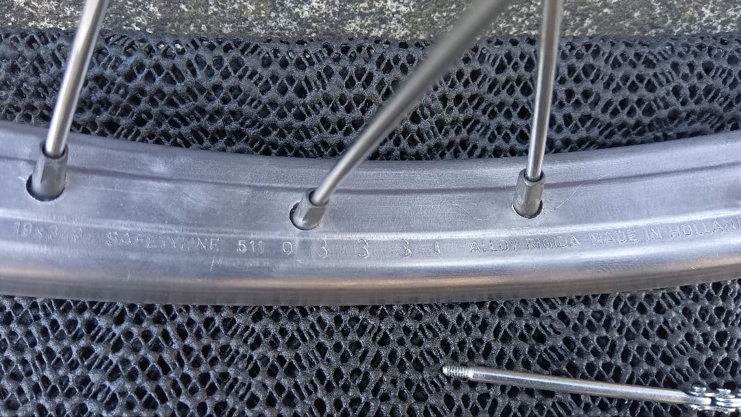 BROMPTON ブロンプトン純正後輪完組ホイル フルセット