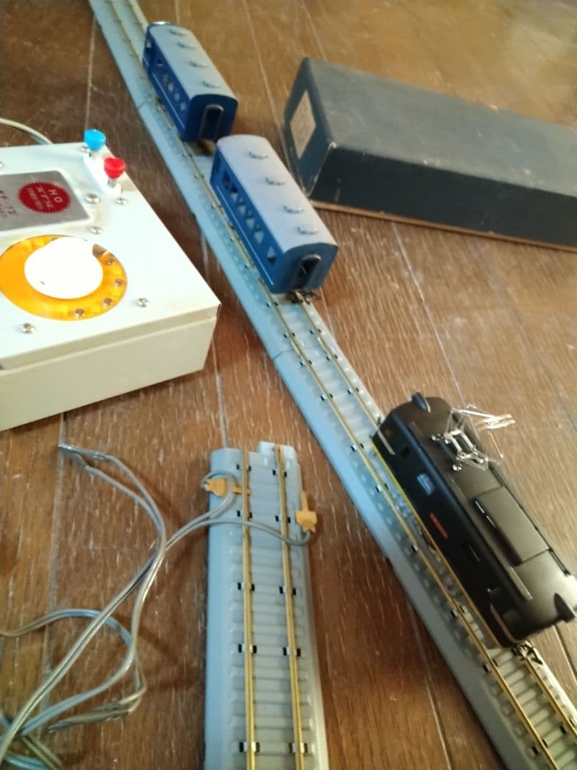 鉄道模型　レトロ　希少　長距離特急型列車　16番レール　パワーパック　鉄道