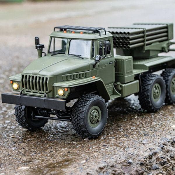 WPL B36-2 1/16 自走多連装ロケット砲トラックラジコン BM-21