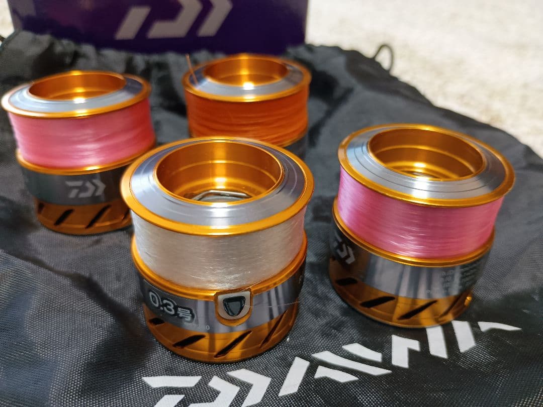 ダイワ レブロス2004H-DH 替えスプール4個付