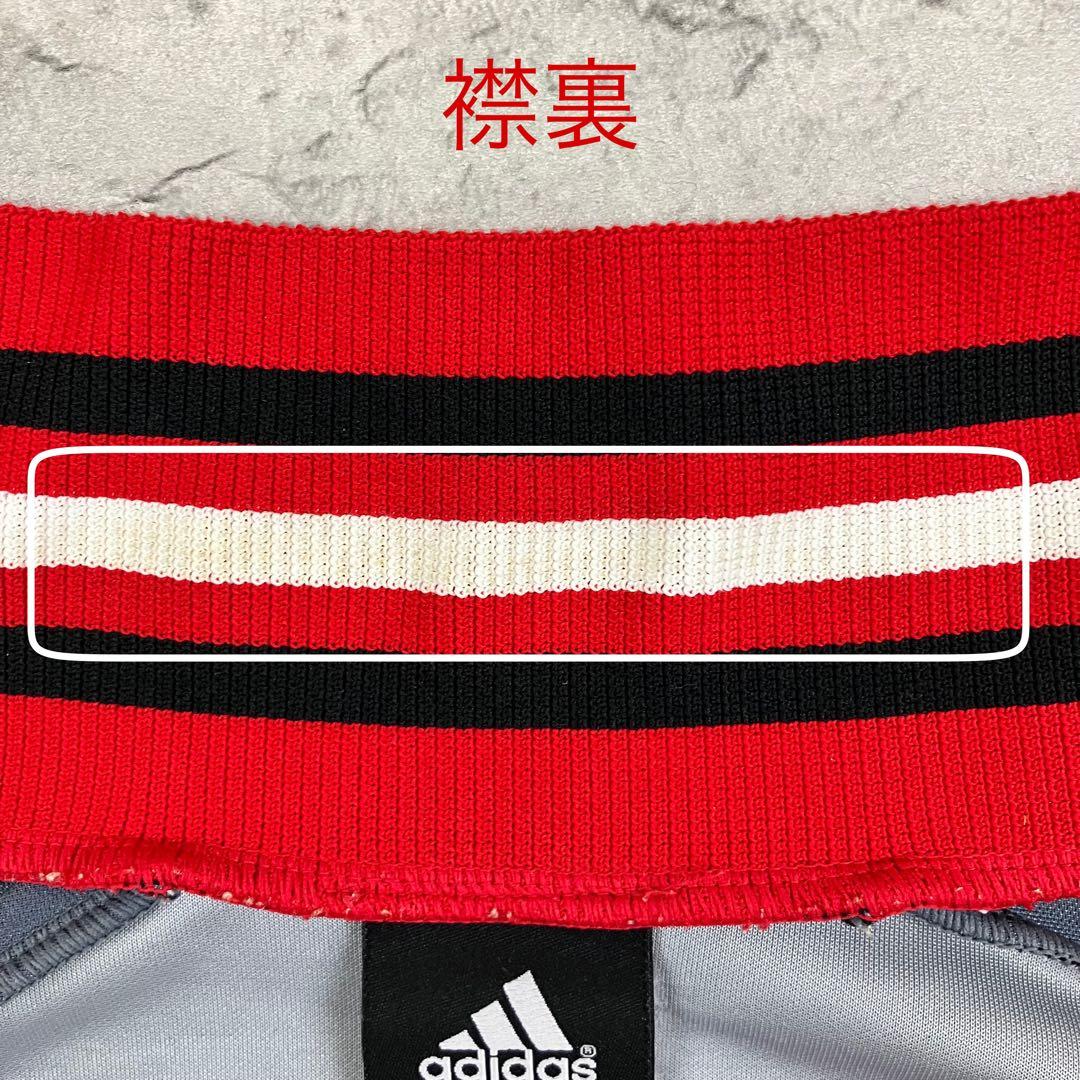 adidas リヴァプールFC トラックジャケット 日本製 古着 刺繍 赤 L