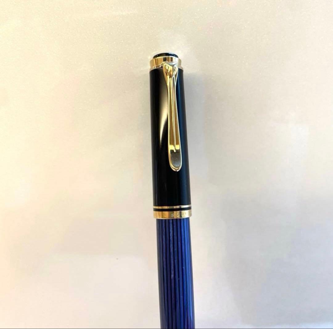 ペリカン　スーベレーン　ローラーボール　R400　ブルーストライプ