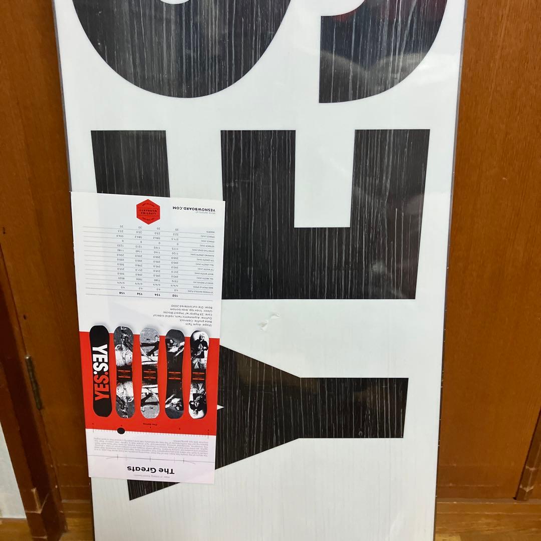 21 YES イエス　ジェフアンダーソン　スノーボード　152