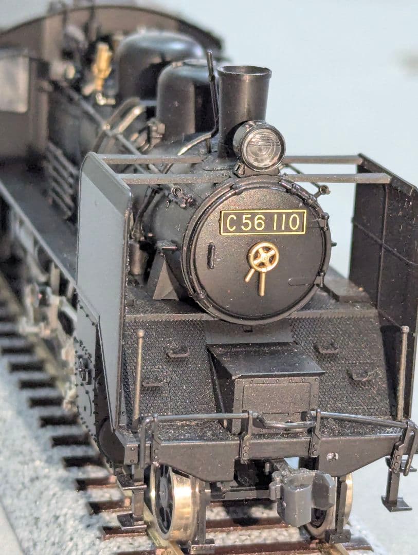 KATO　C56　蒸気機関車　【1-201】　HOゲージ　パーツ取付済み
