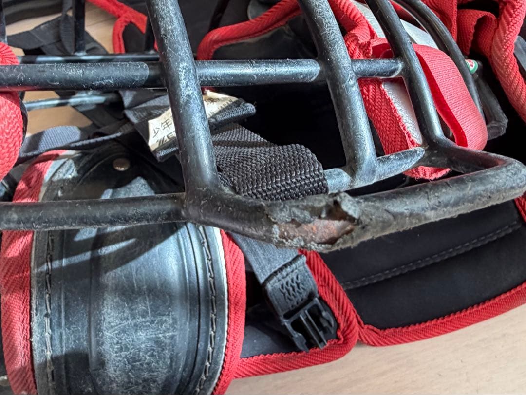 少年軟式ゼット　キャッチャー防具一式プロテクターレガース　マスクアンダーアーマー