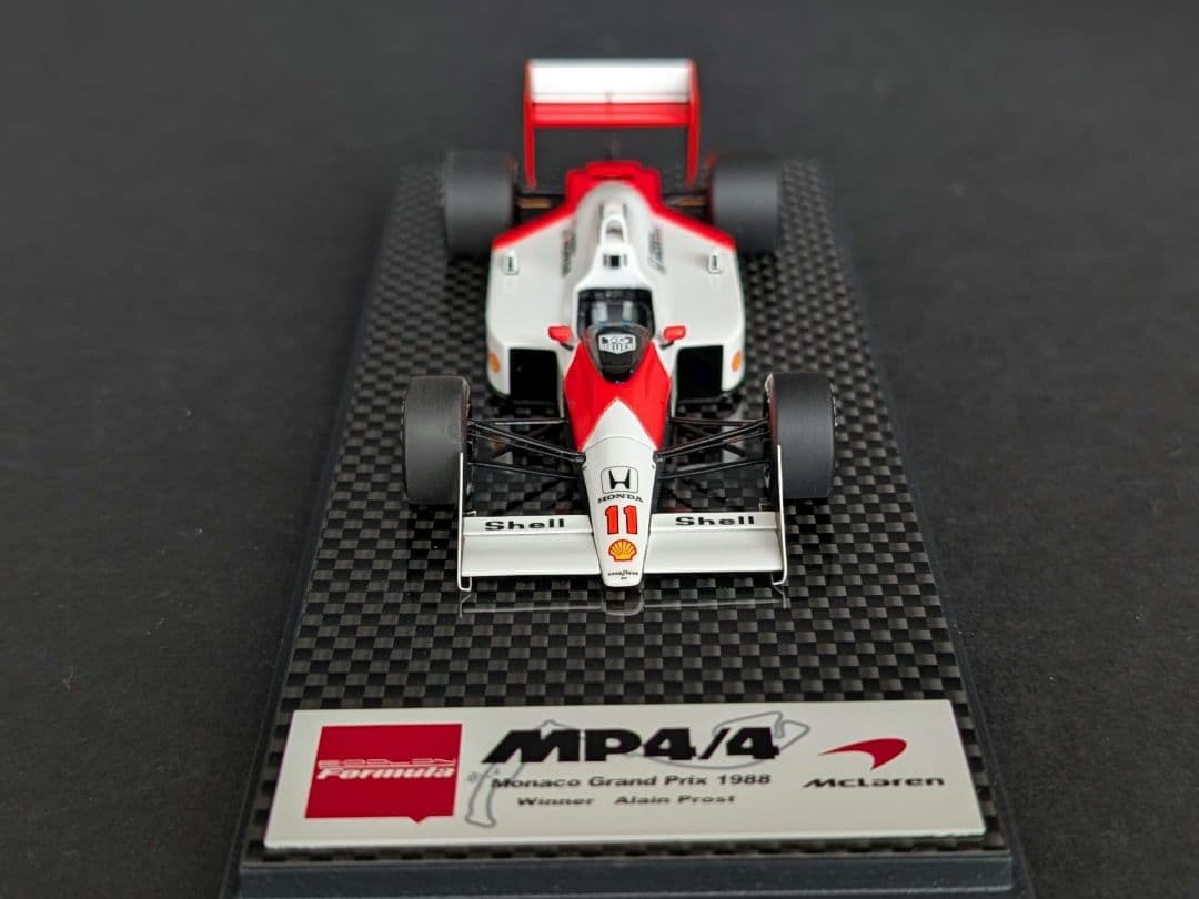 EIDOLON 1/43 マクラーレンホンダ MP4/4 プロスト モナコ優勝