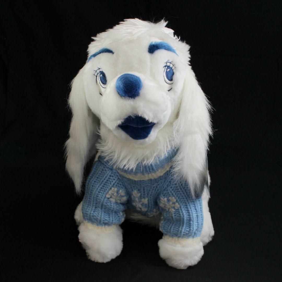 Disney store わんわん物語　LADY ぬいぐるみ　白色　ホワイト