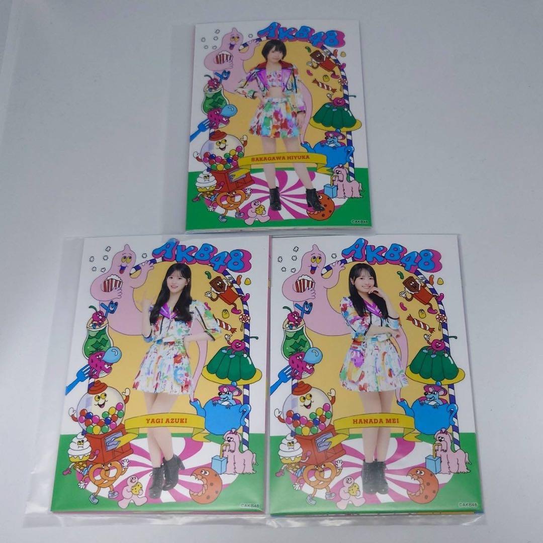 【Y】 AKB48 大丸 大阪　大衣装展 前半 生写真セット