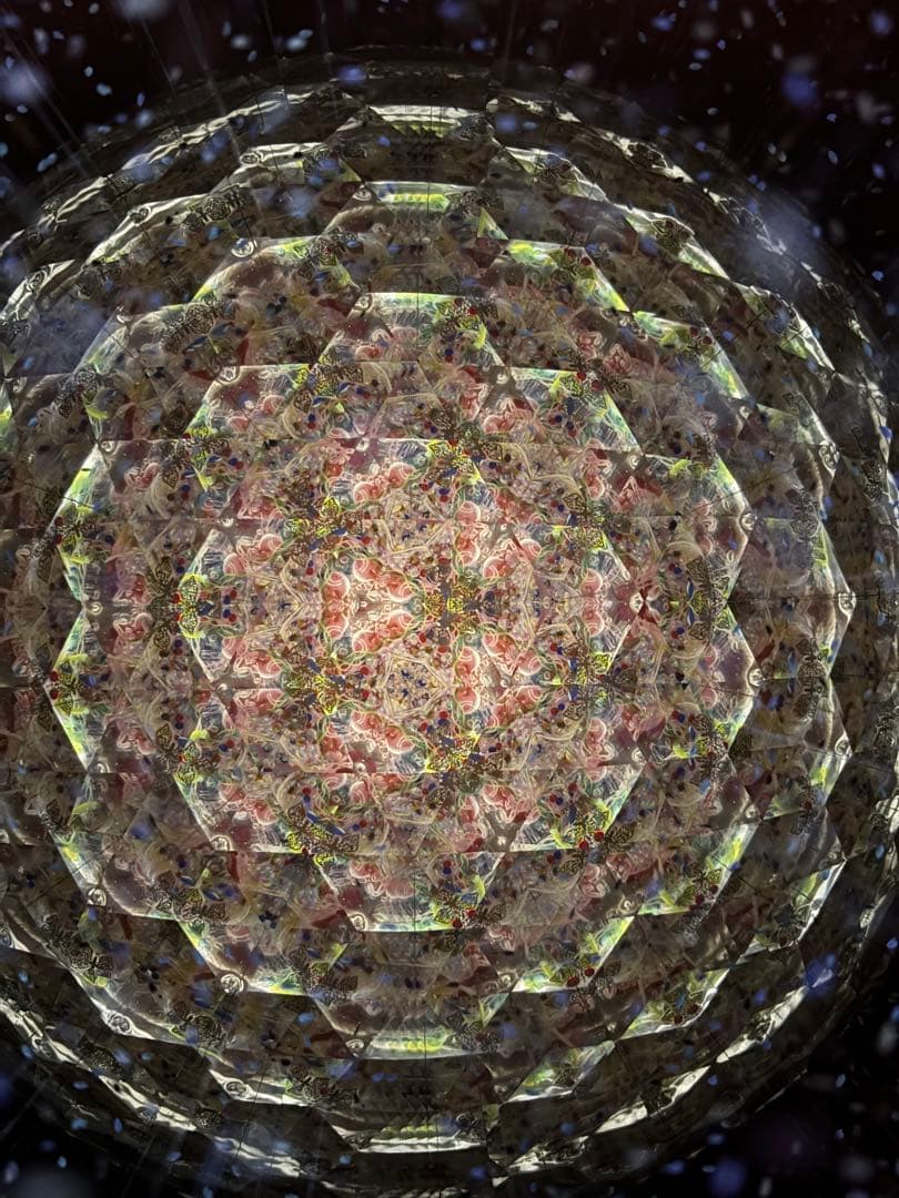 カレイドスコープ 万華鏡 オイルタイプ オイル万華鏡 天使